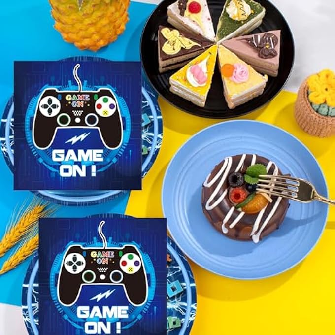 VIDEO GAMES DECORATIVE PAPER NAPKIN - Image 5